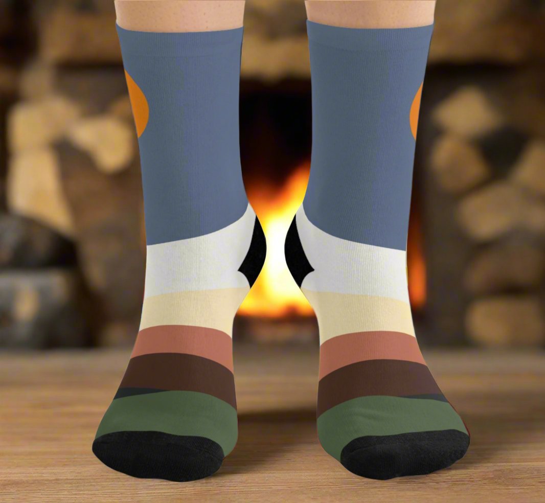 Mountain Side Socks