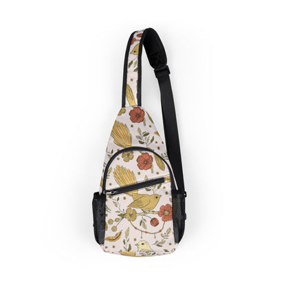 Vintage Bird Chest Bag