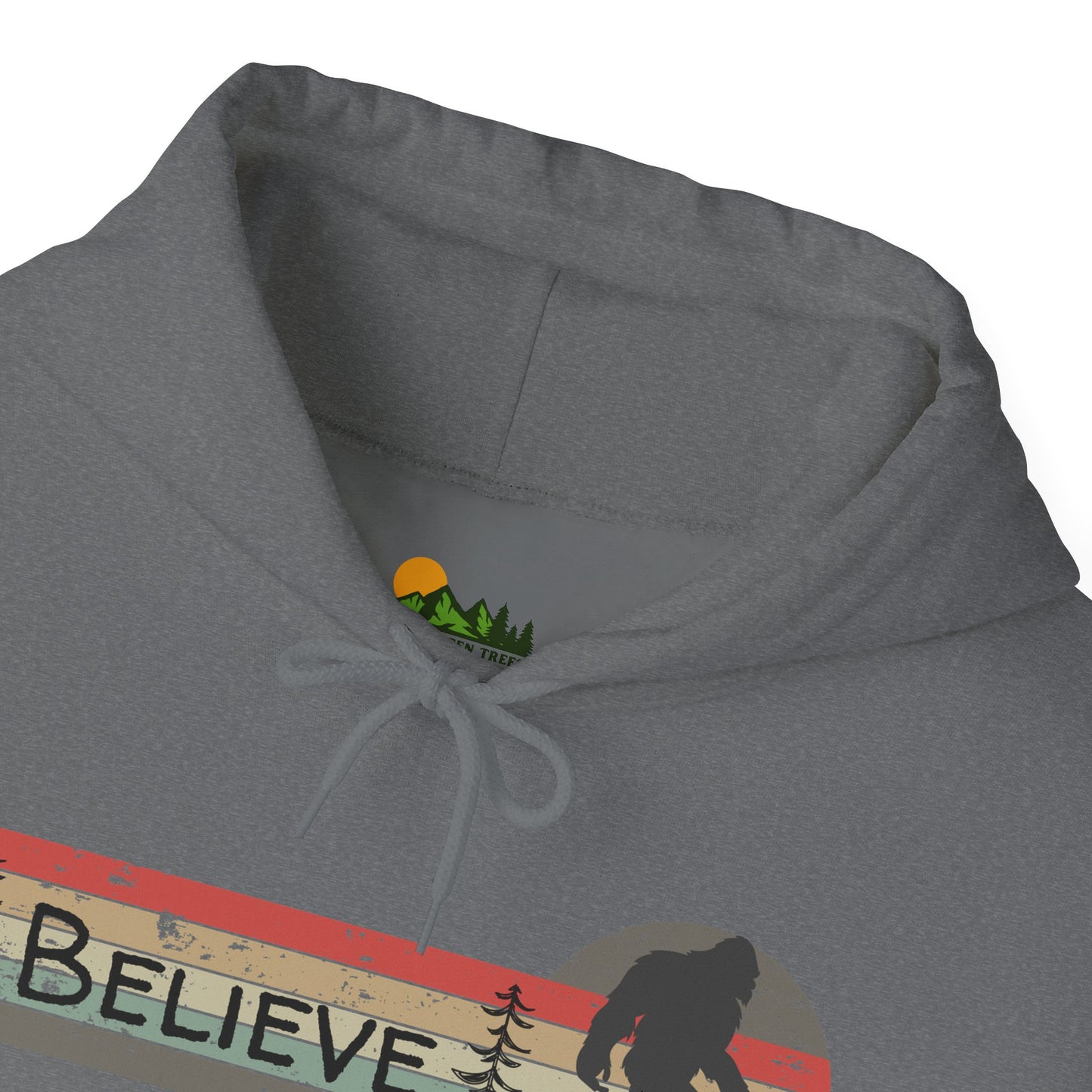 Bigfoot Believe Hooded Sweatshirt