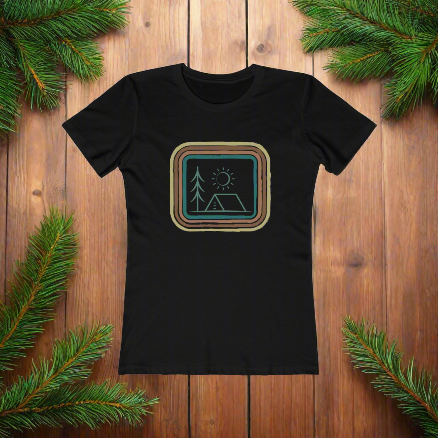 Camping Retro -  Tee for Women