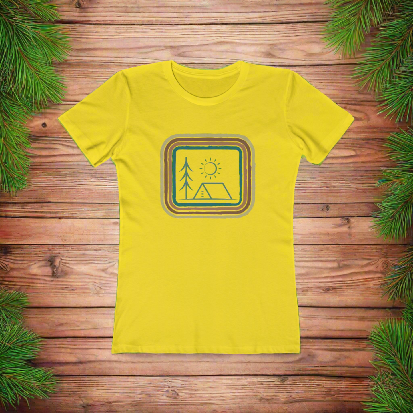 Camping Retro -  Tee for Women