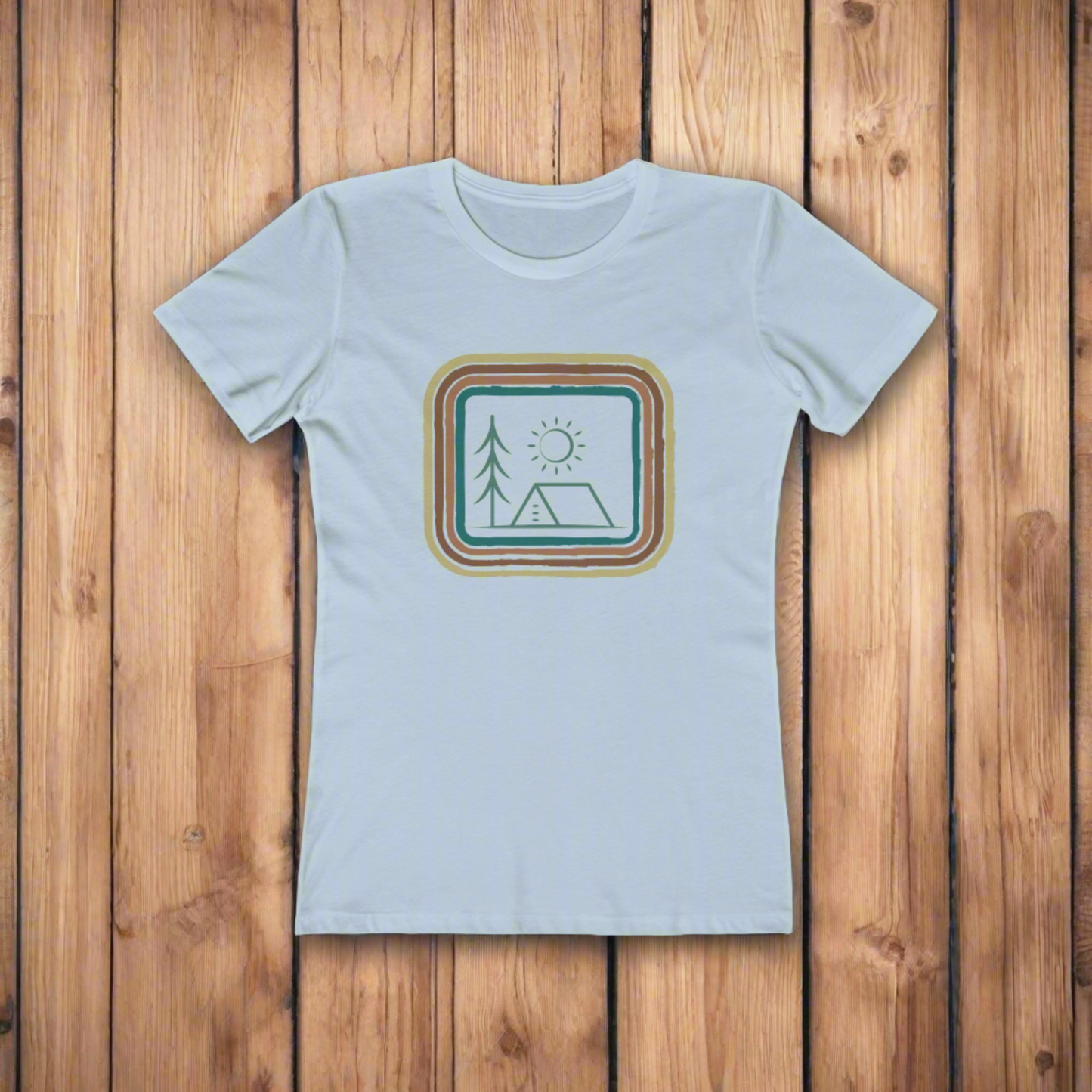 Camping Retro -  Tee for Women