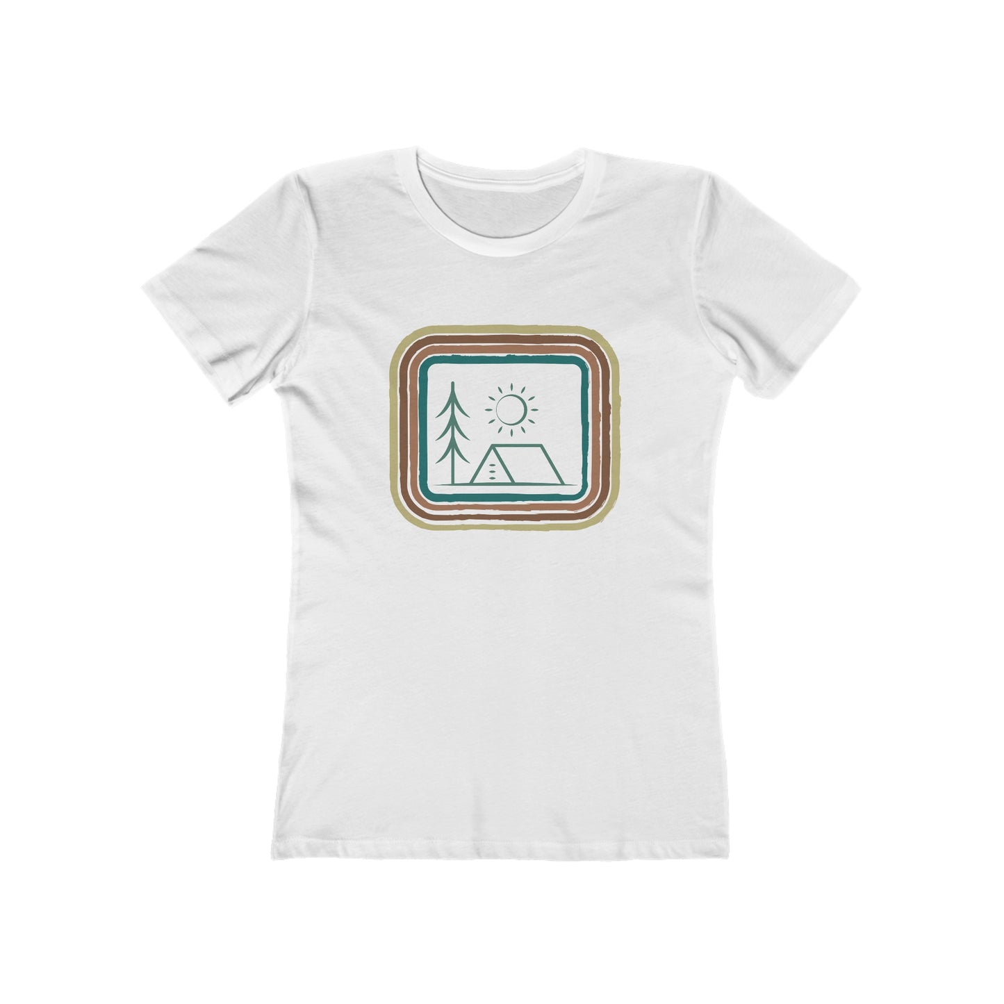 Camping Retro -  Tee for Women