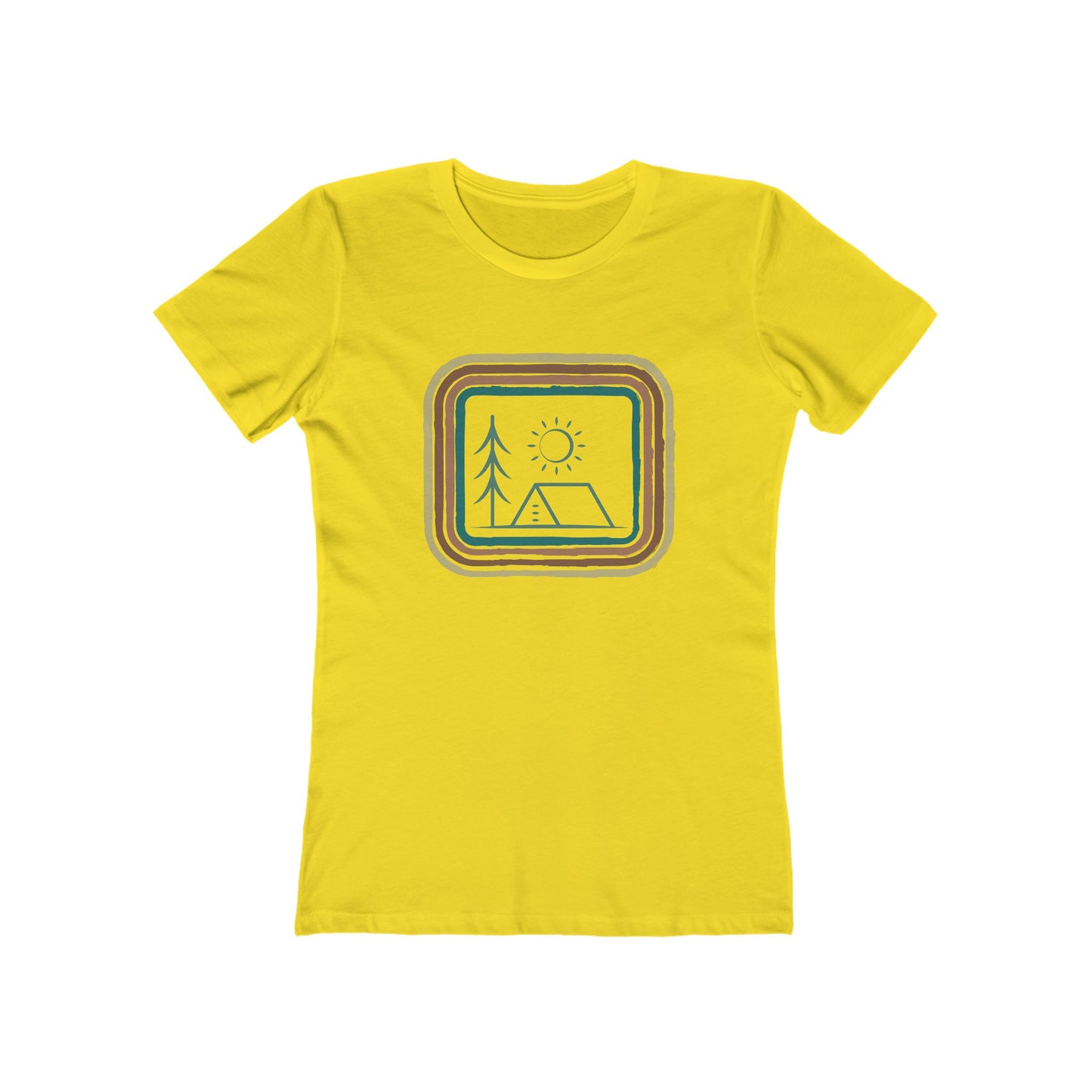 Camping Retro -  Tee for Women