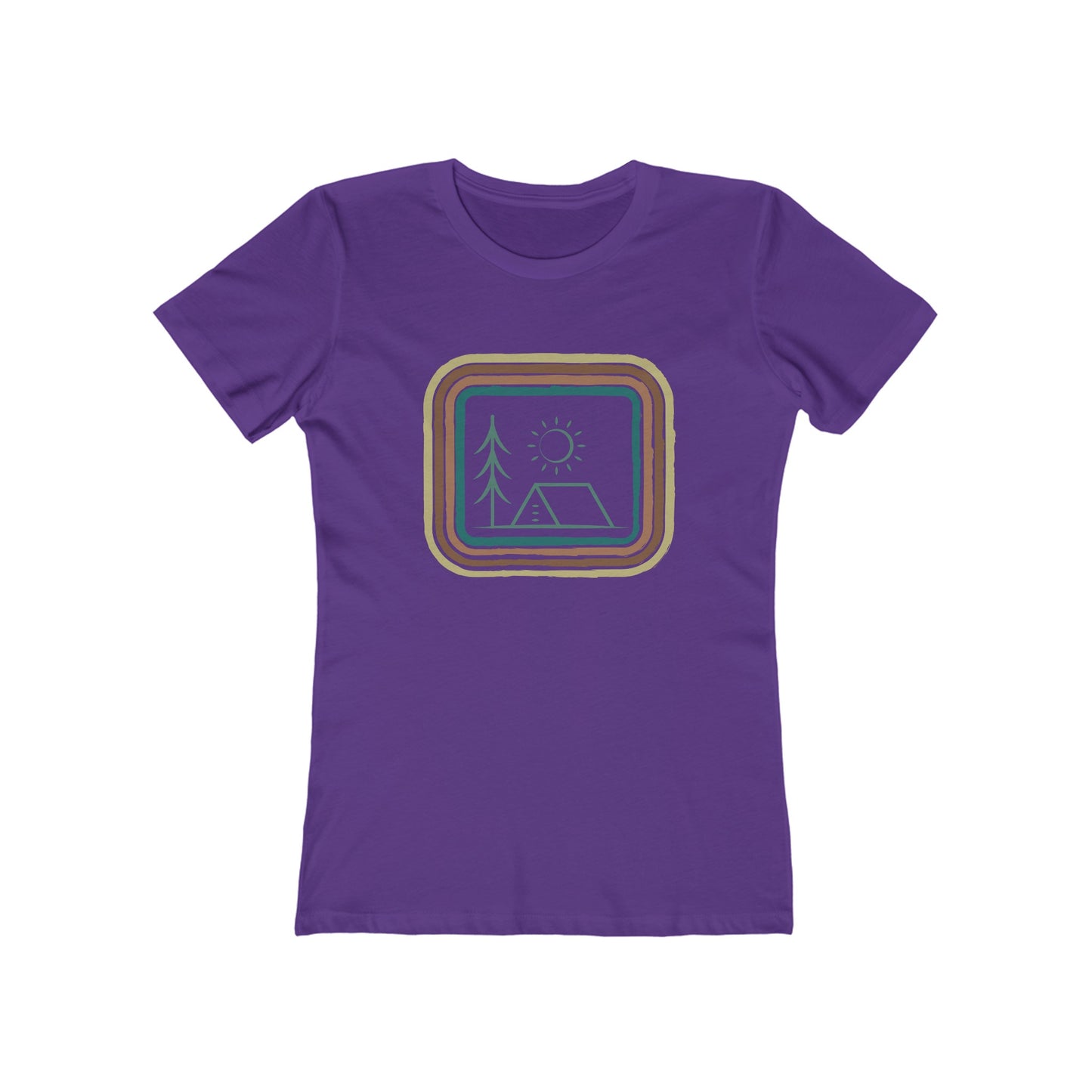 Camping Retro -  Tee for Women