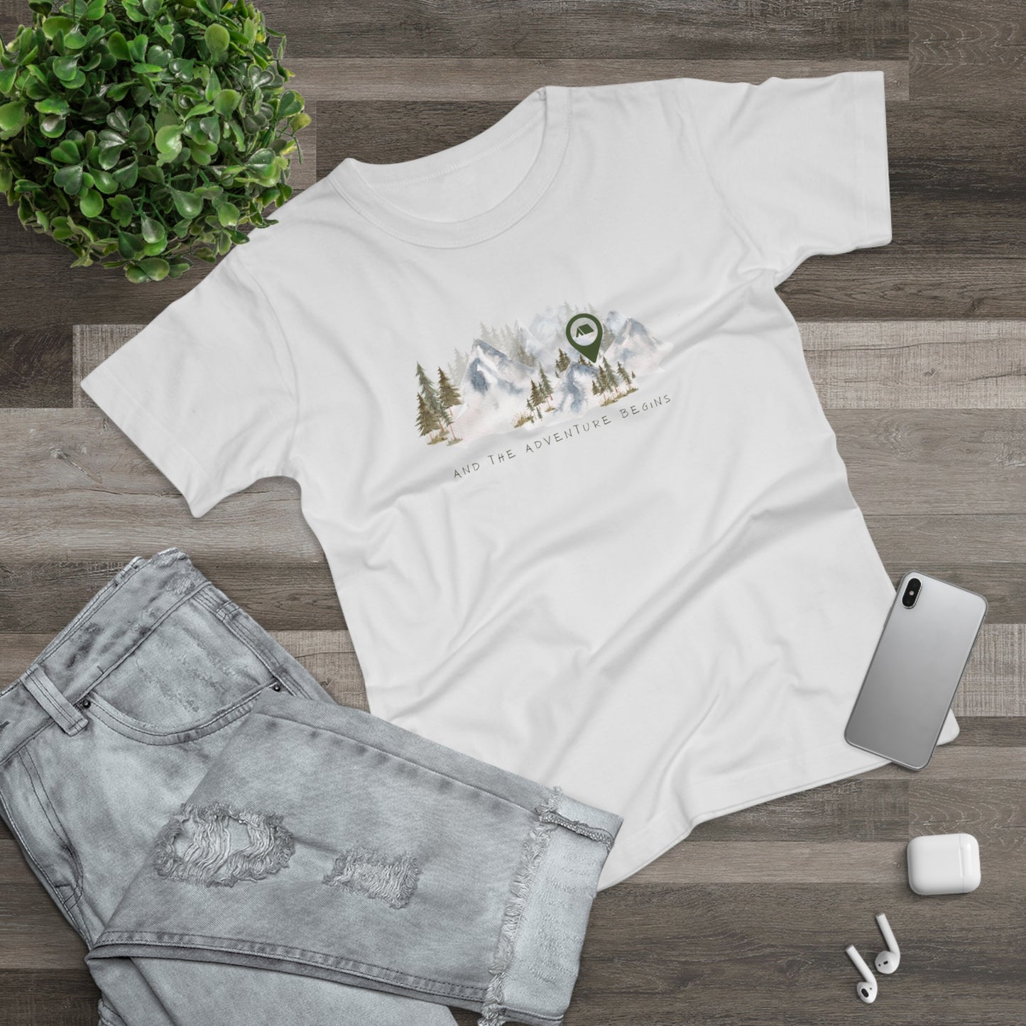 Adventure Begins - Women's T-shirt