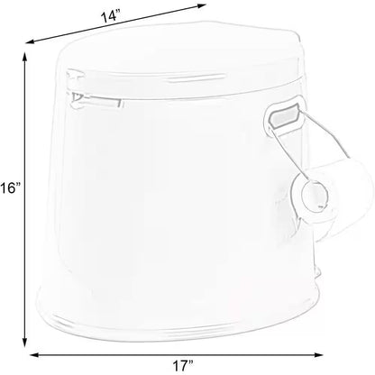 Portable Travel Toilet for Camping and Hiking with Travel Bag Non-Electric Waterless Toilet