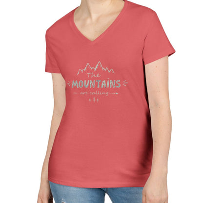 Mountains V-Neck T-Shirt