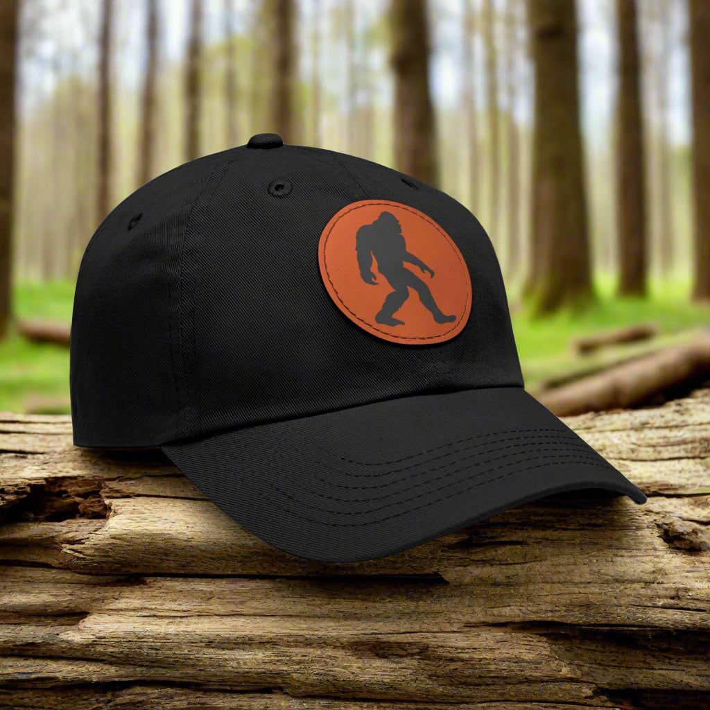 Bigfoot Hat with Leather Round Patch