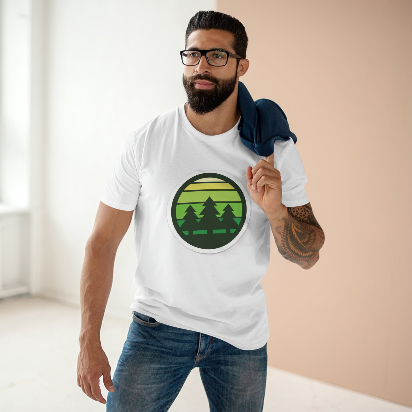 Green Trees - Men's Staple Tee