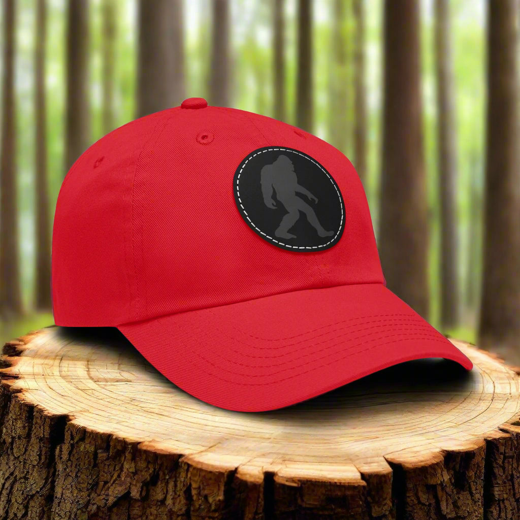 Bigfoot Hat with Leather Round Patch