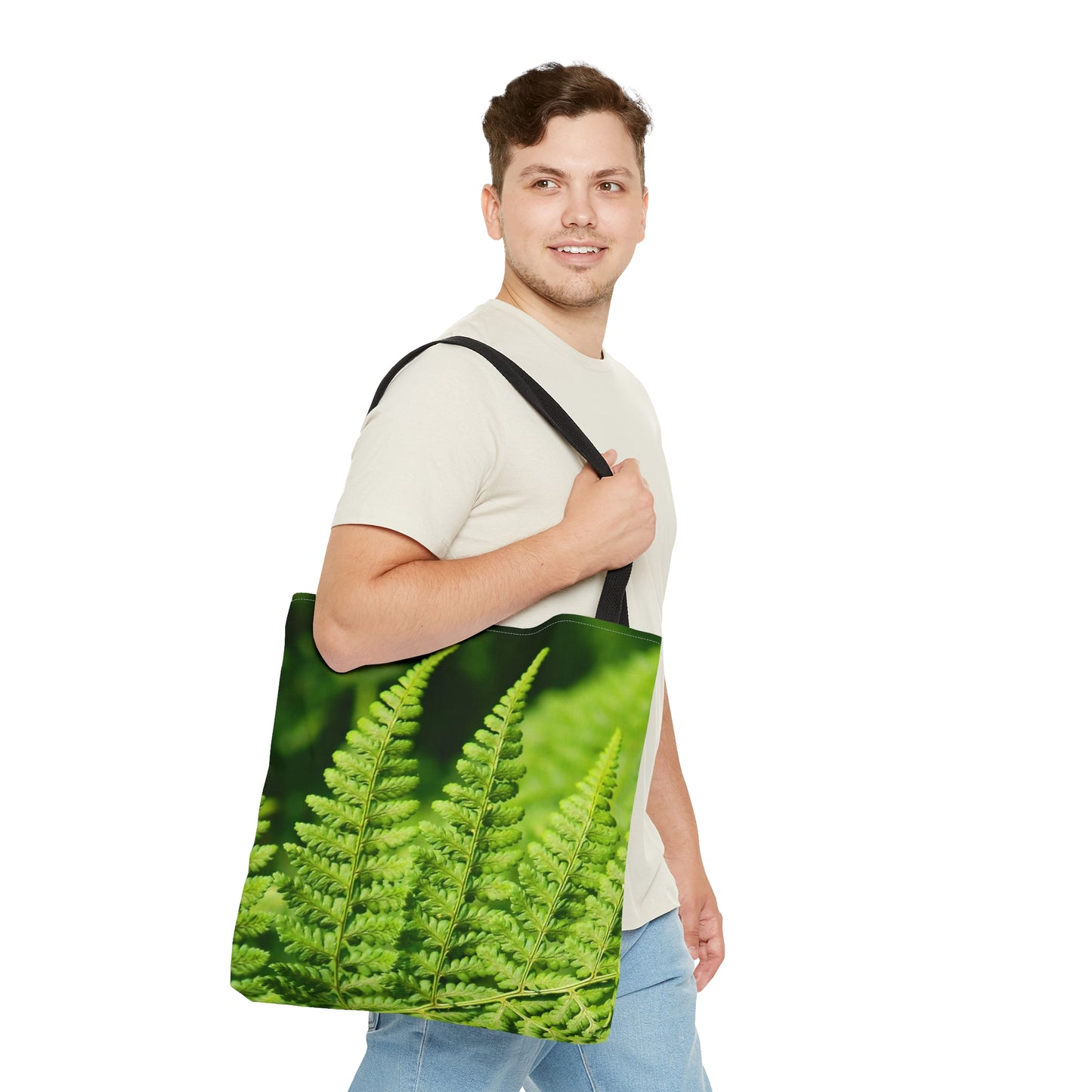 Green Fern Tote Bag