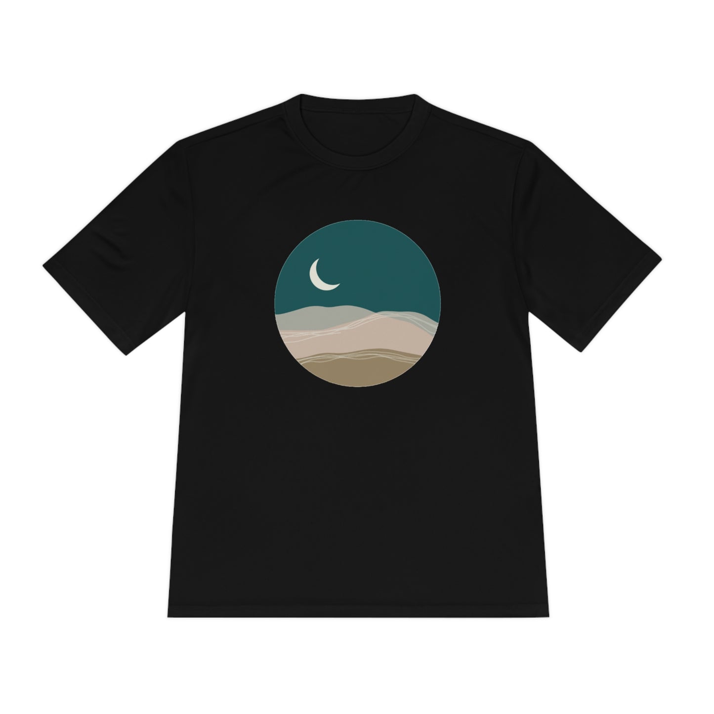 Sleeping Moon Unisex Moisture Wicking Tee