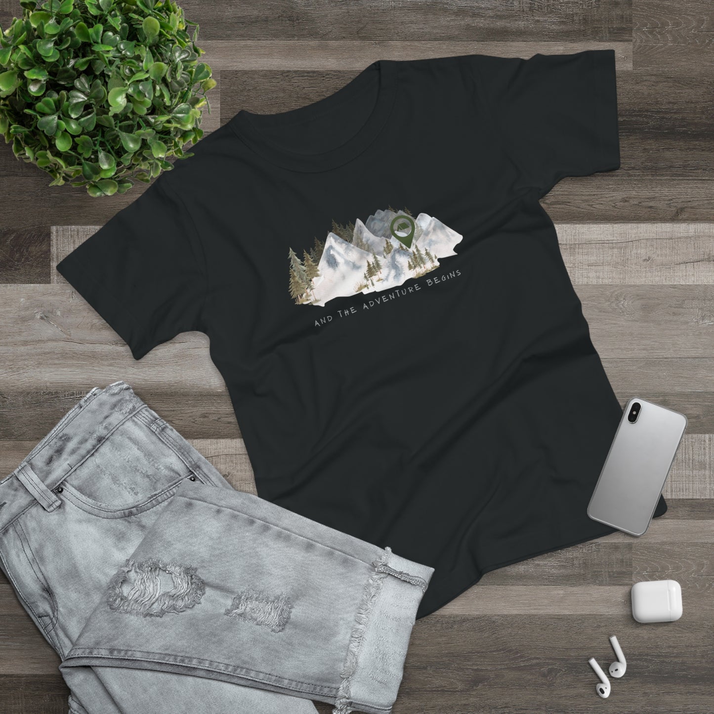 Adventure Begins - Women's T-shirt