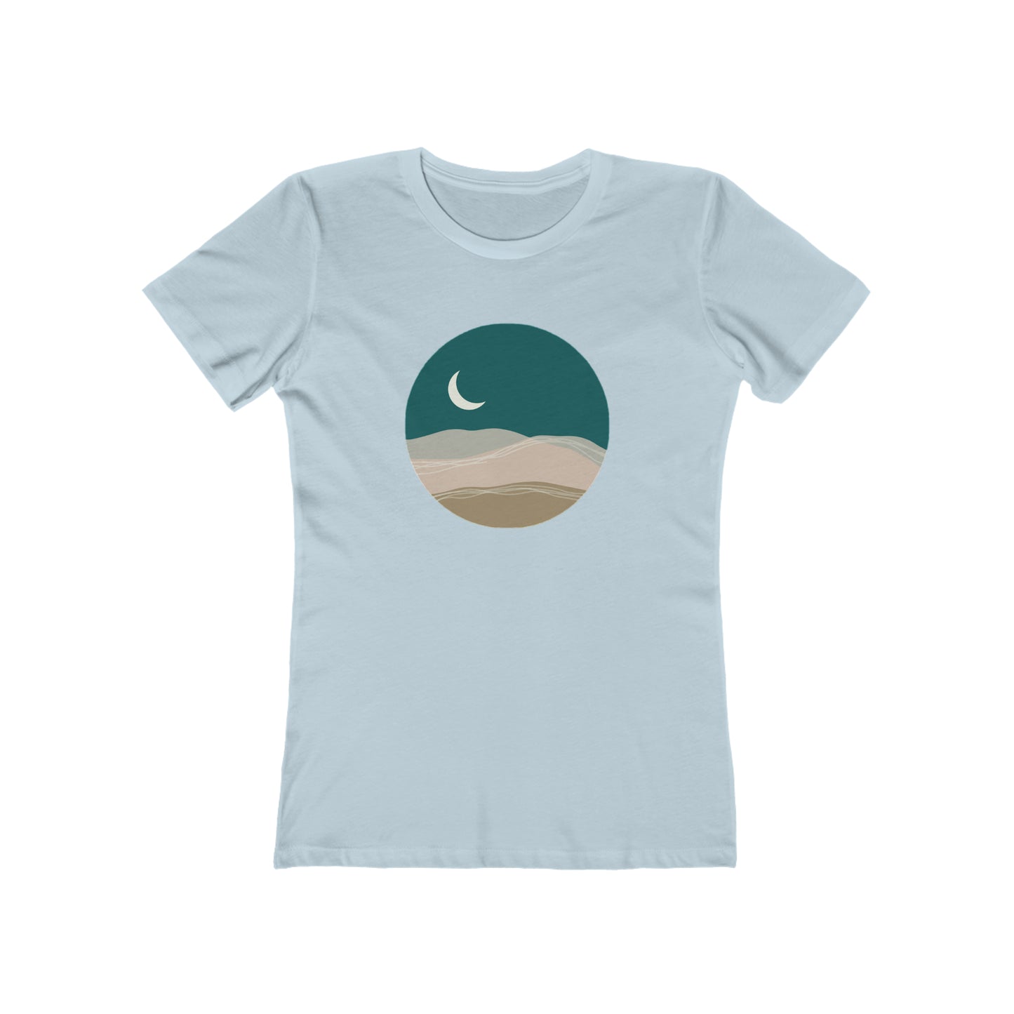 Sleeping Moon - The Boyfriend Tee for Women