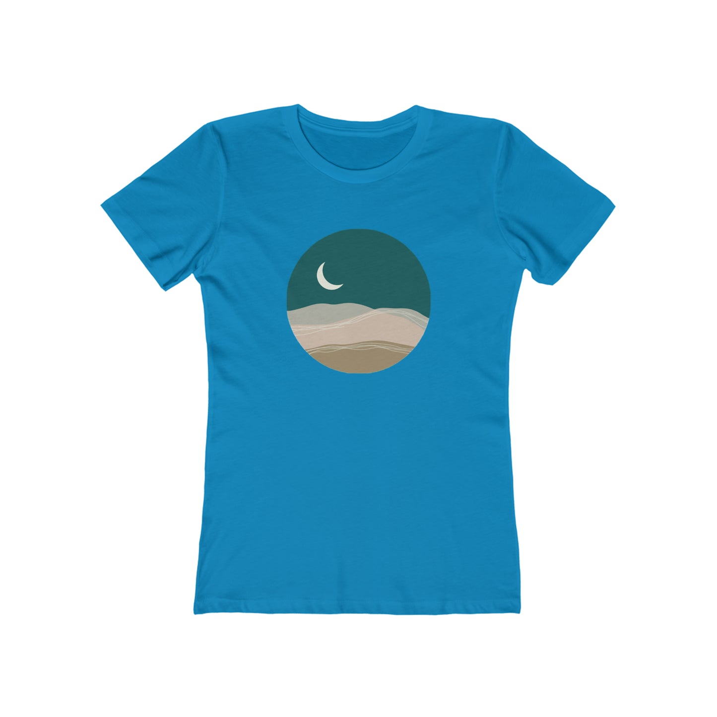 Sleeping Moon - The Boyfriend Tee for Women