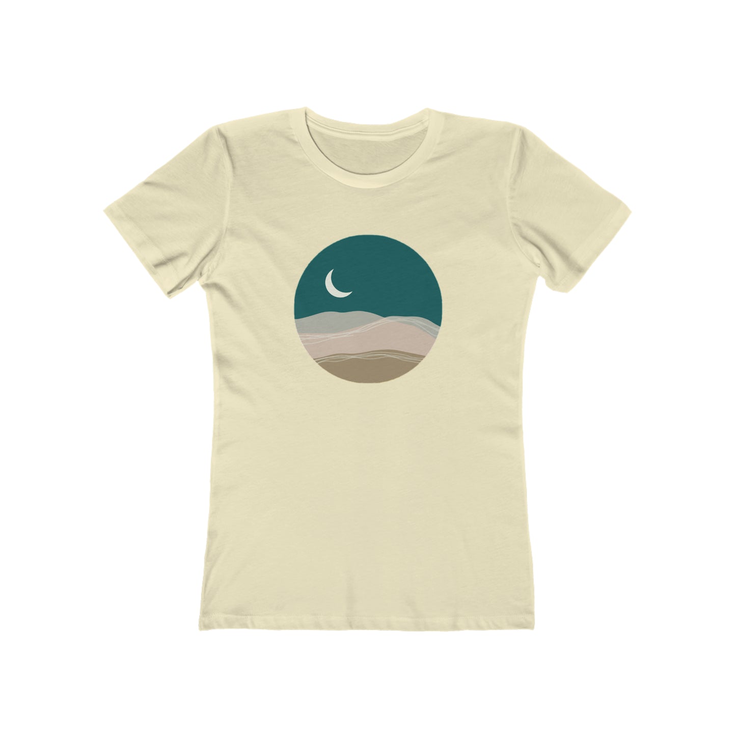 Sleeping Moon - The Boyfriend Tee for Women