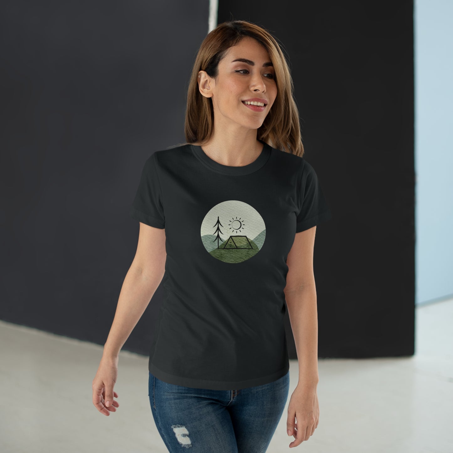 Camp with Me - Women’s Tee