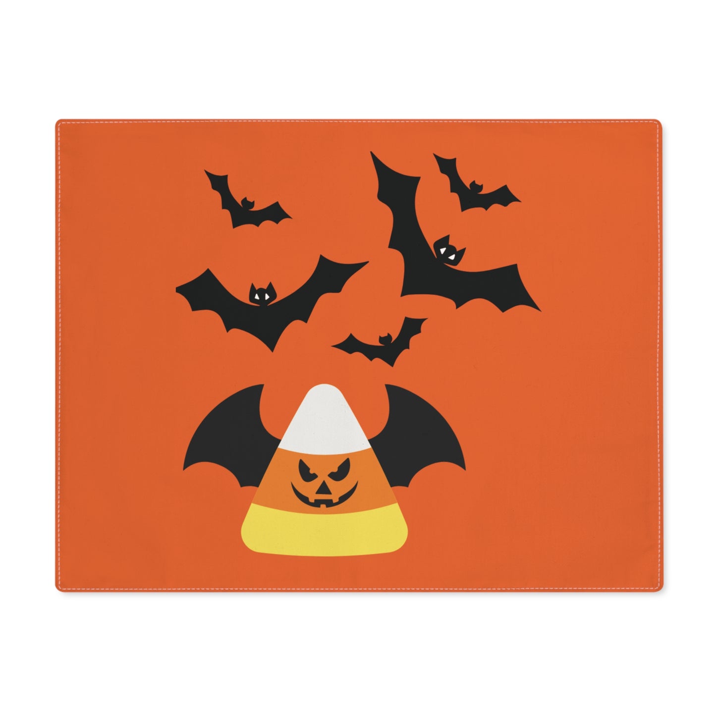 Candy Corn Bat Attack -  Placemat, 1pc