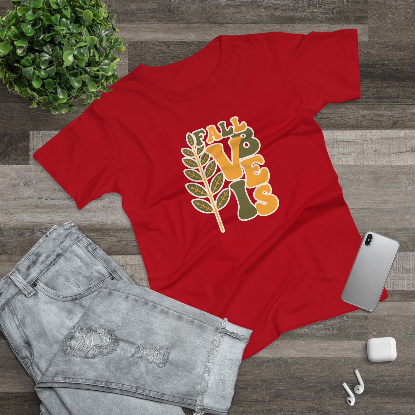 Fall Vibes  - Women’s Maple Tee