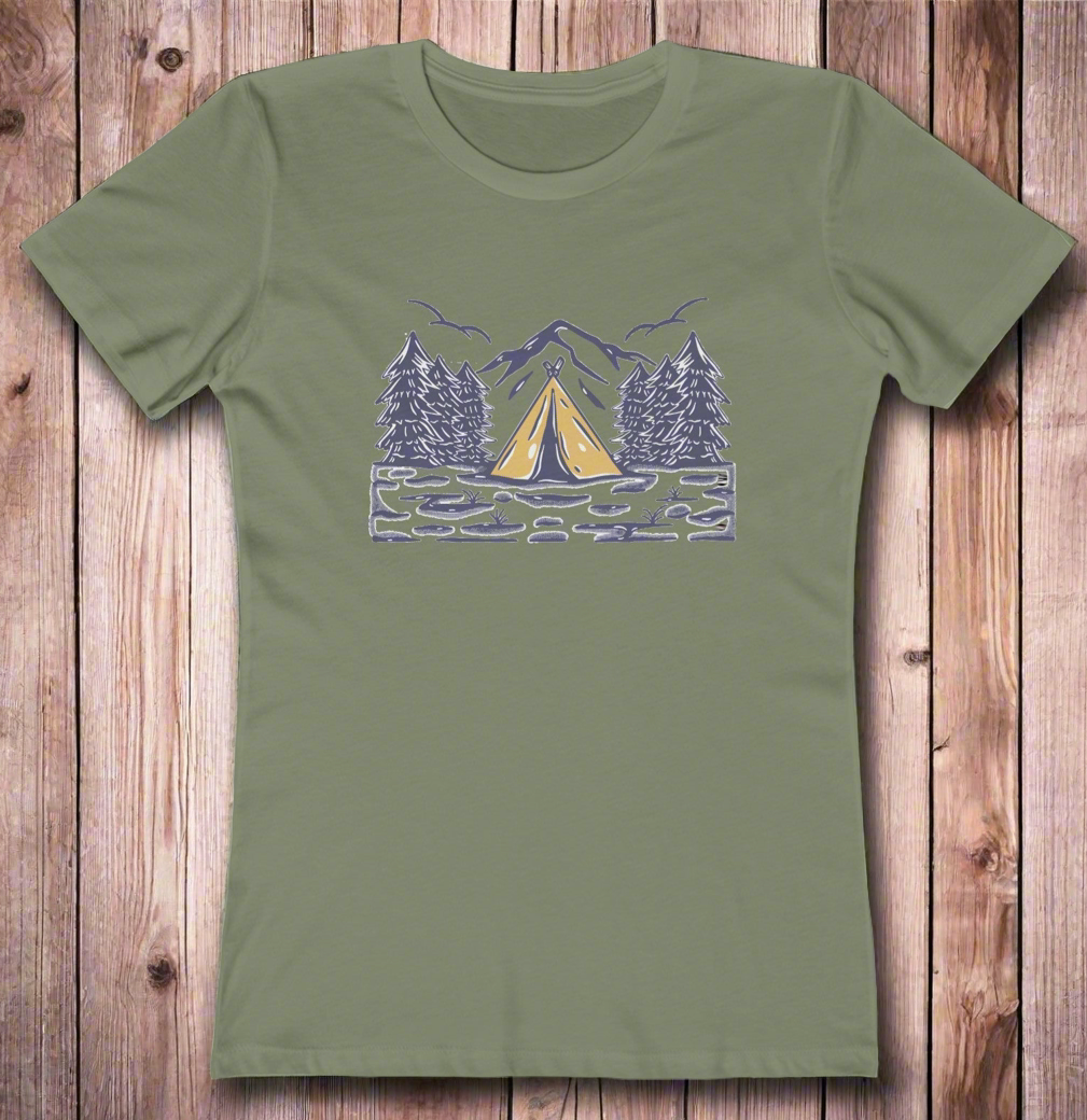 Go Camp - The Boyfriend Tee for Women