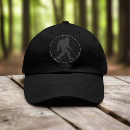 Bigfoot Hat with Leather Round Patch