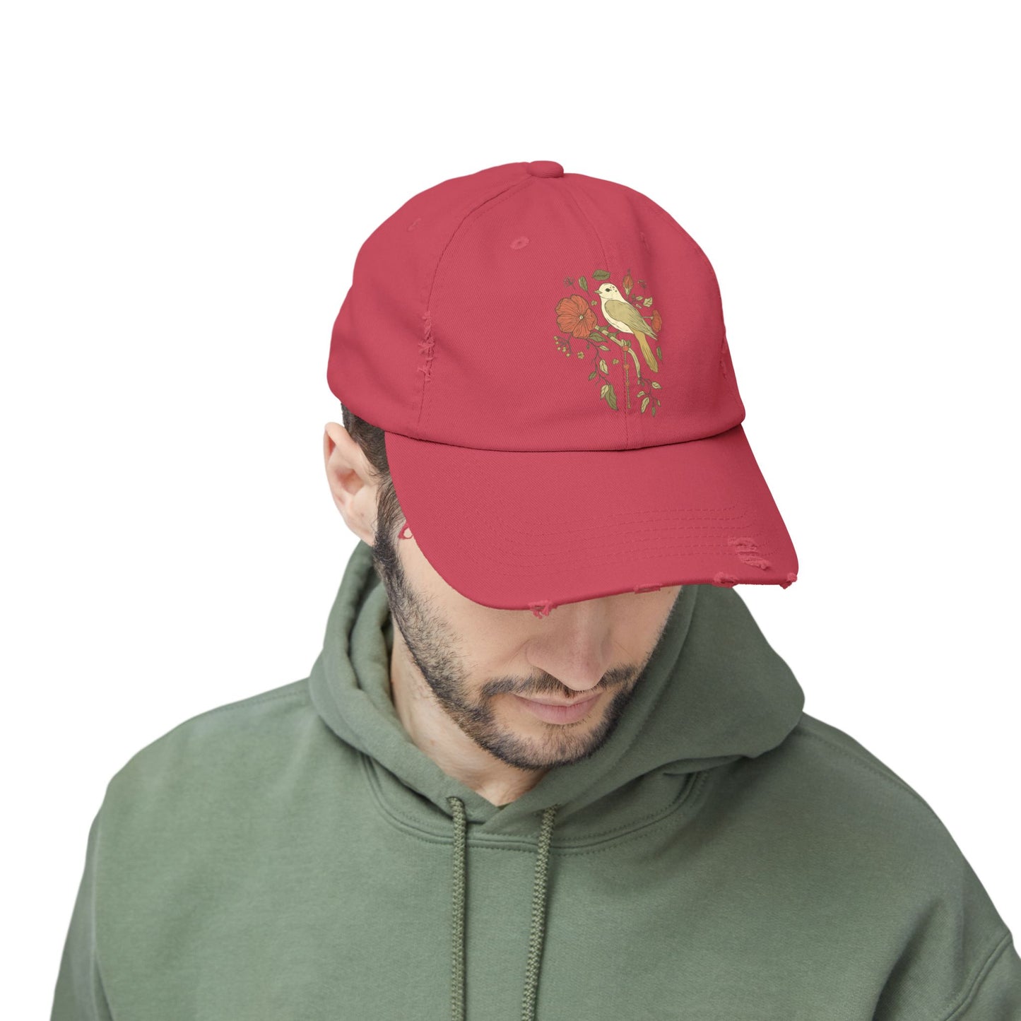 Hey Bird - Distressed Cap