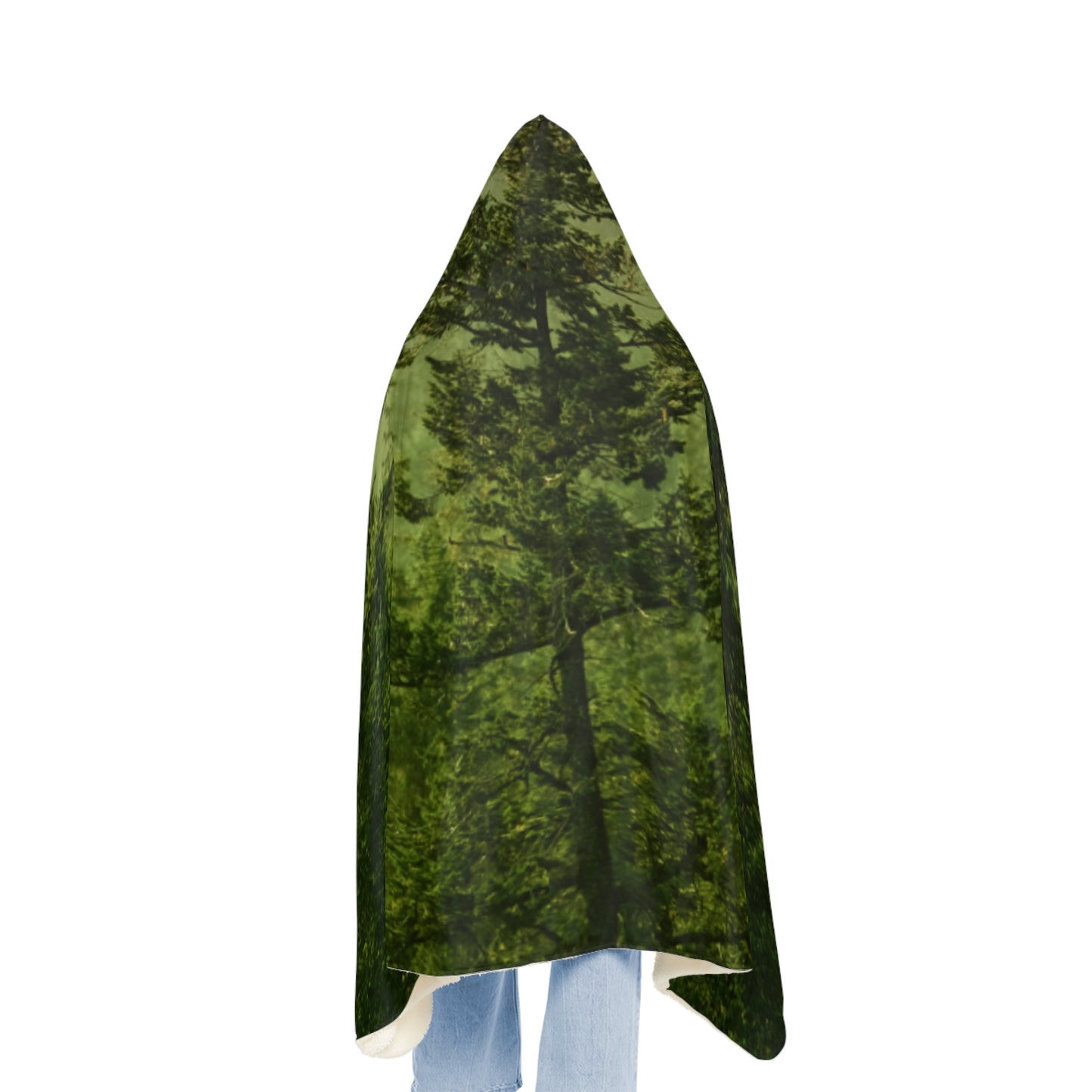 Mossy Green Tree Blanket