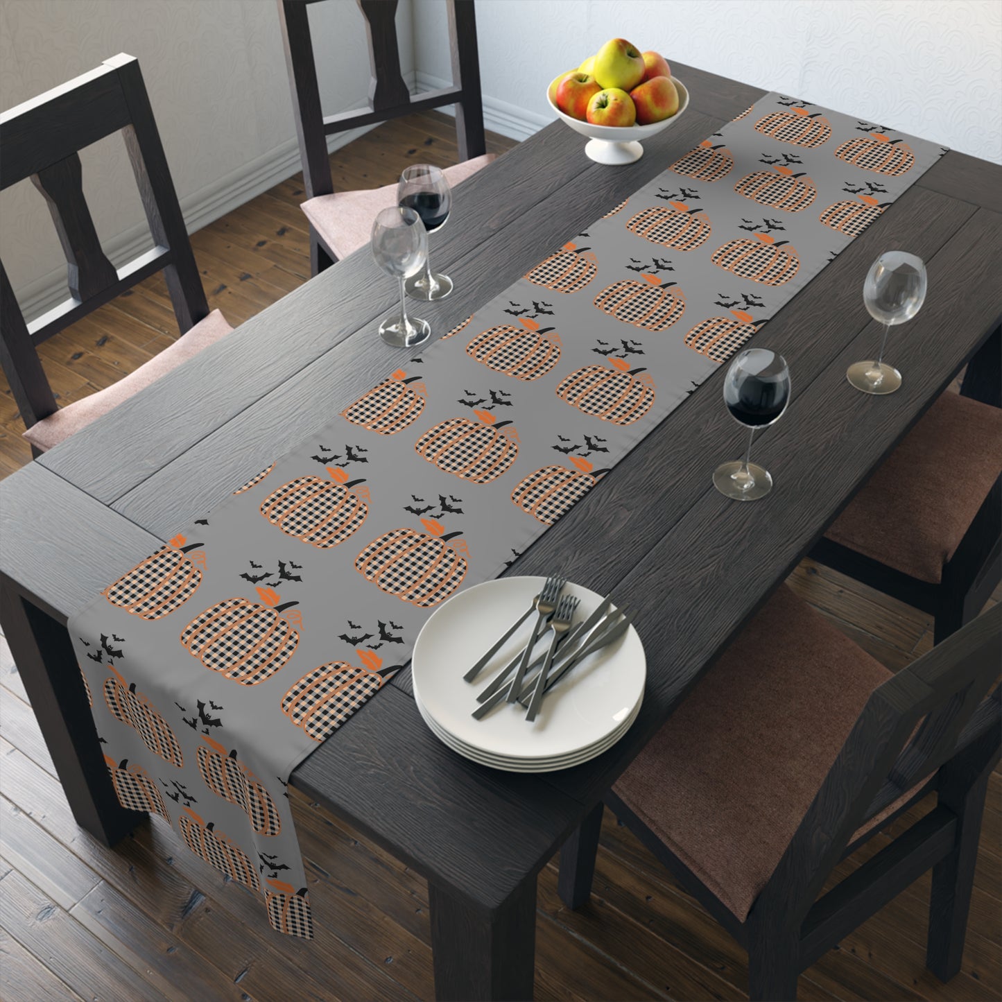 Farm House Pumpkin - Table Runner