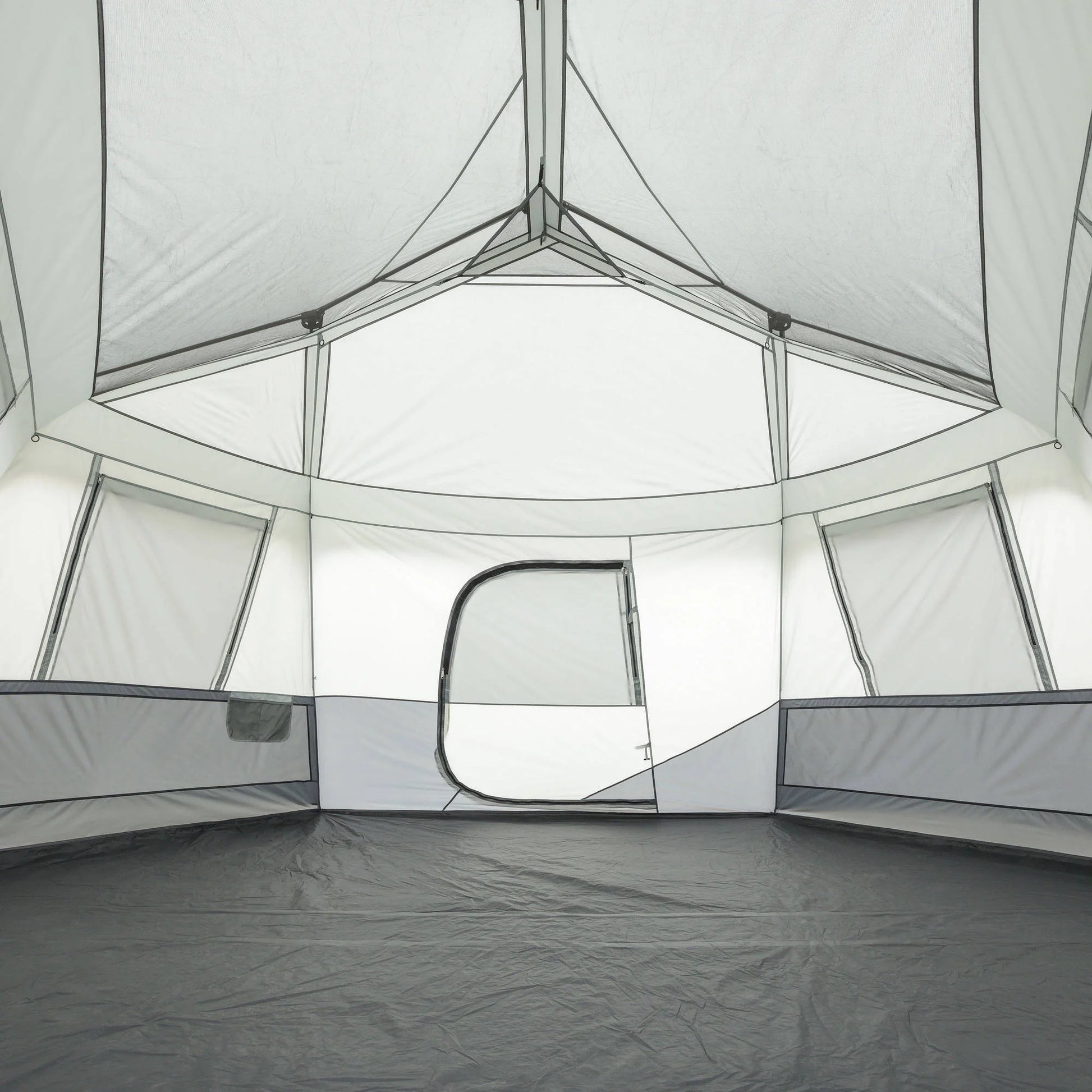 WMT-171582 17 X 15 11-Person Instant Hexagon Cabin Tent