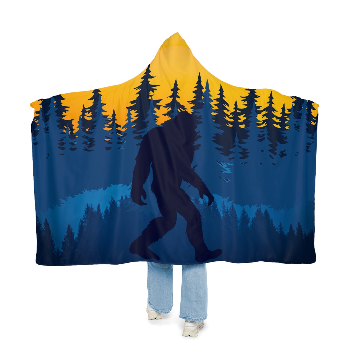 Bigfoot Blue Horizon Snuggle Blanket