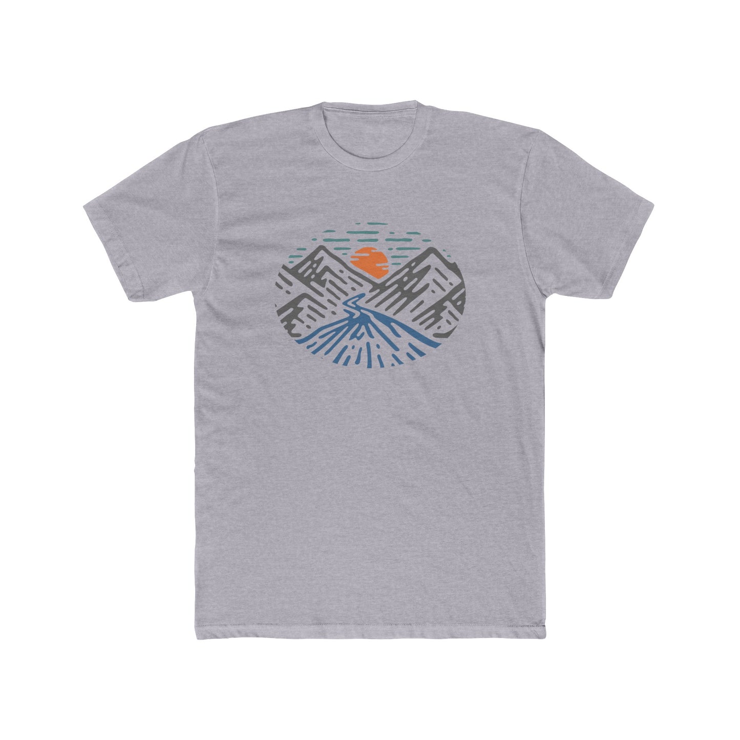 Mountain Air Men's Cotton Crew Tee