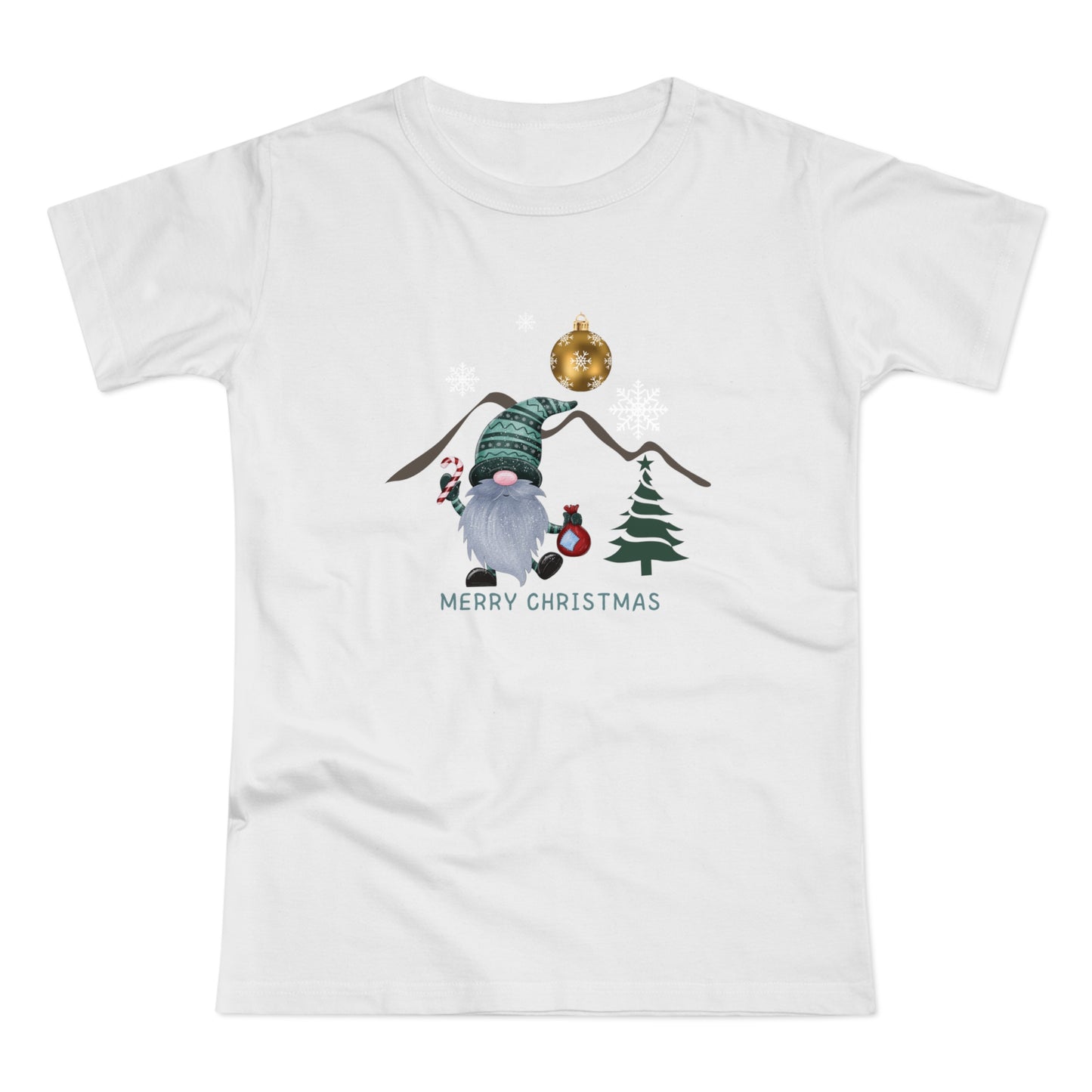 Merry Christmas Time Gnome Women's T-shirt