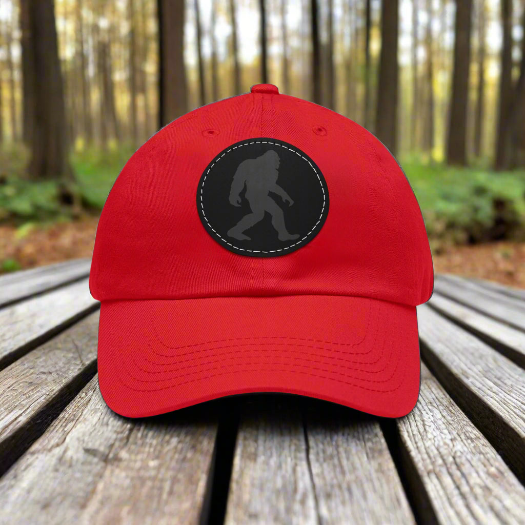 Bigfoot Hat with Leather Round Patch