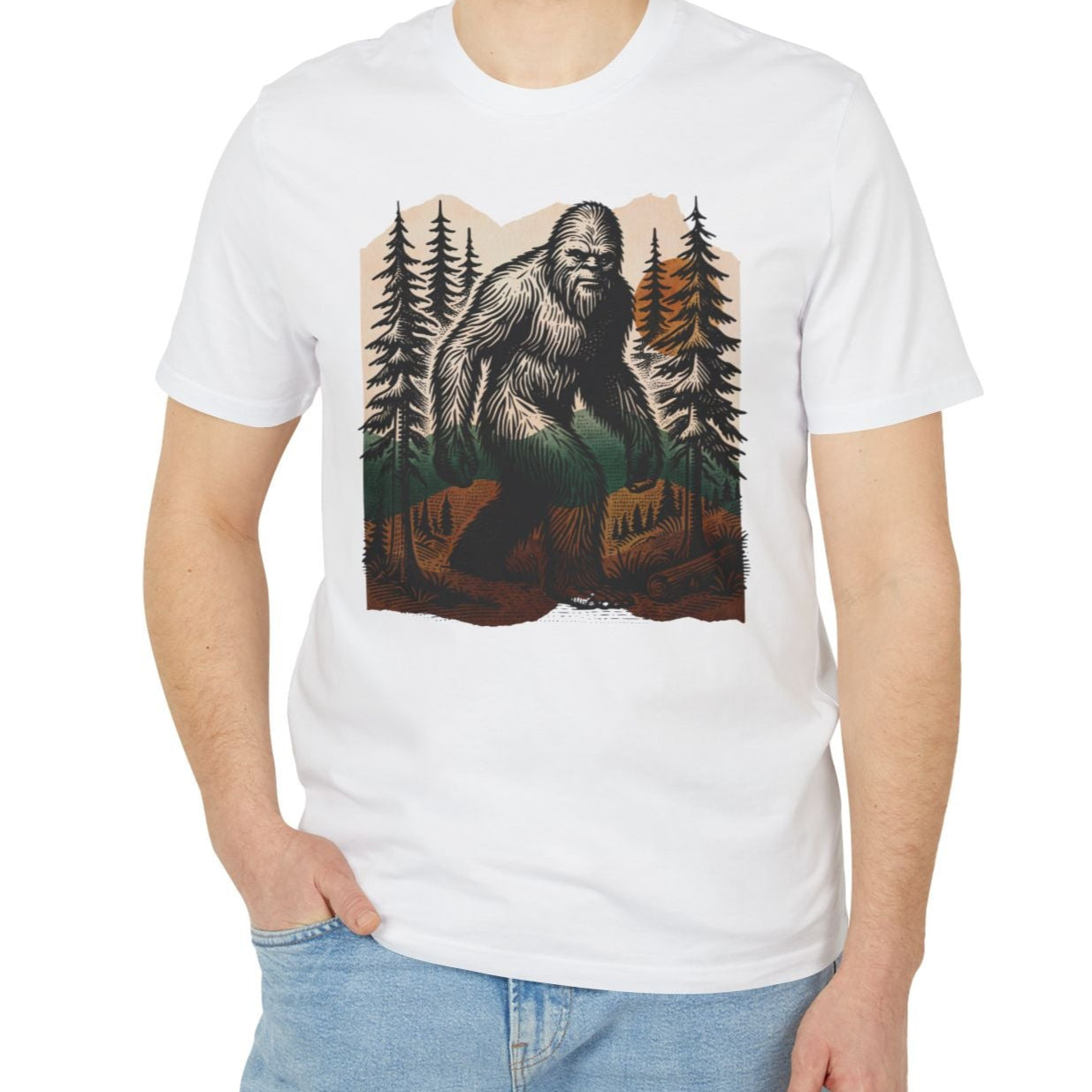 Bigfoot Hide and Seek T-shirt