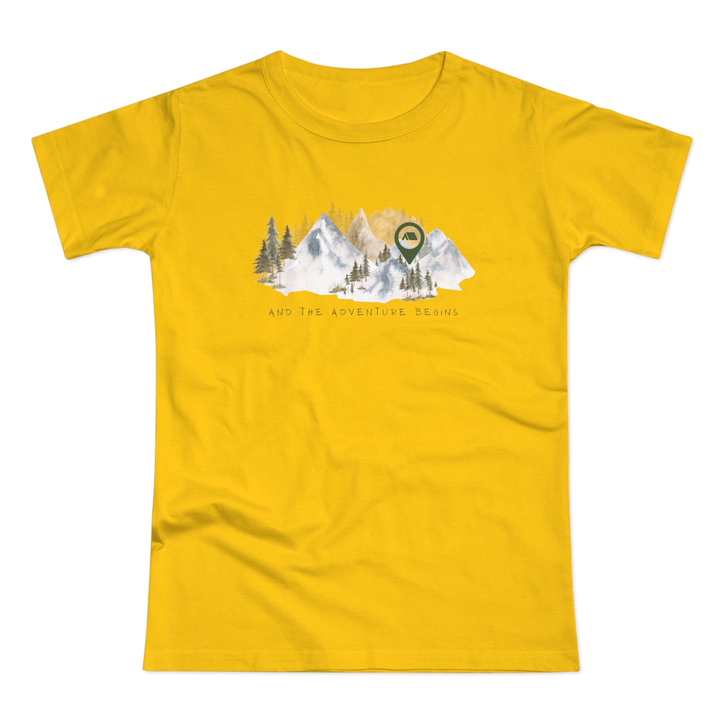 Adventure Begins - Women's T-shirt