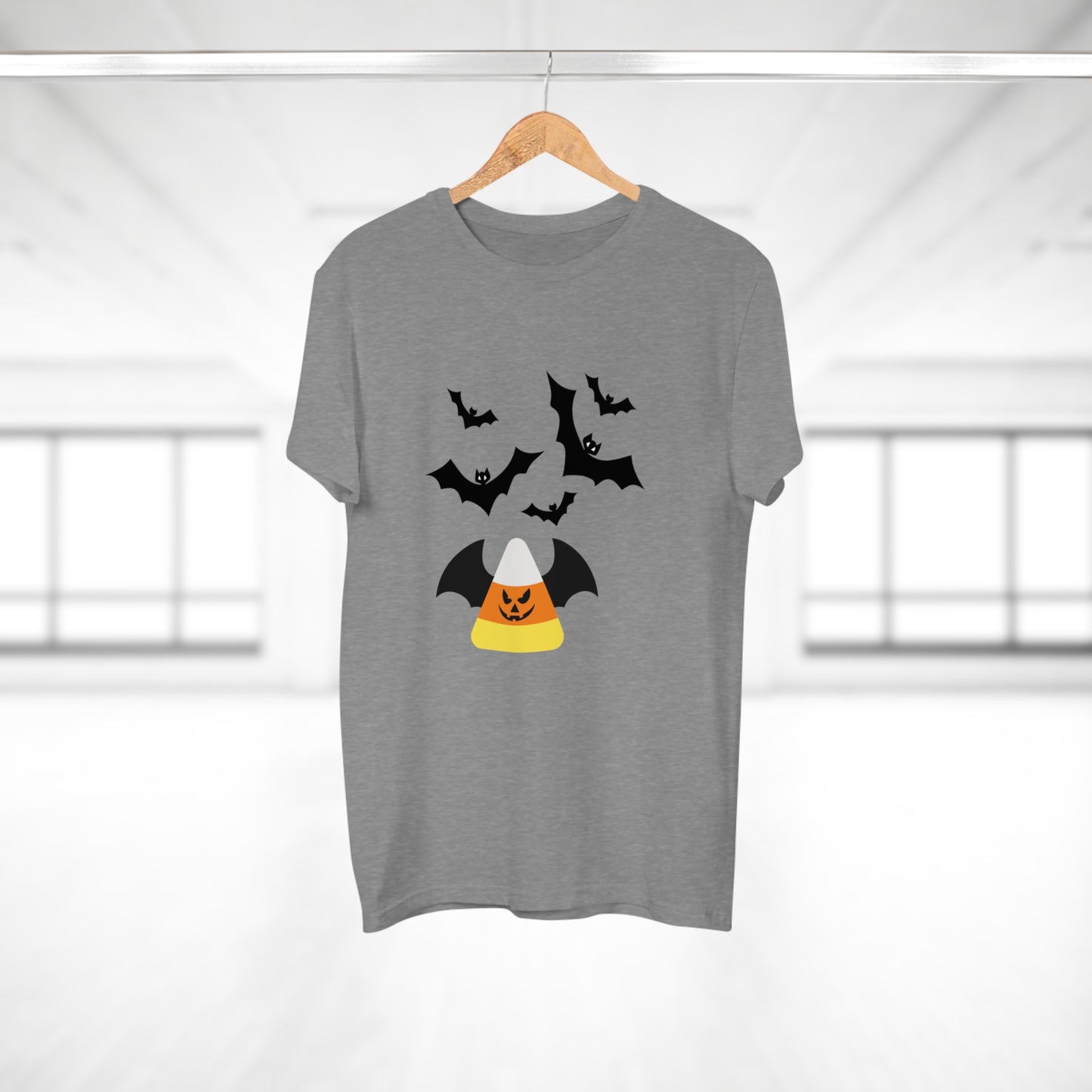 Candy Corn Bat Attack  - Men's T-shirt