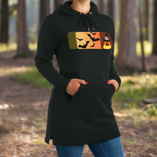 Candy Corn Streeter Hoodie Dress