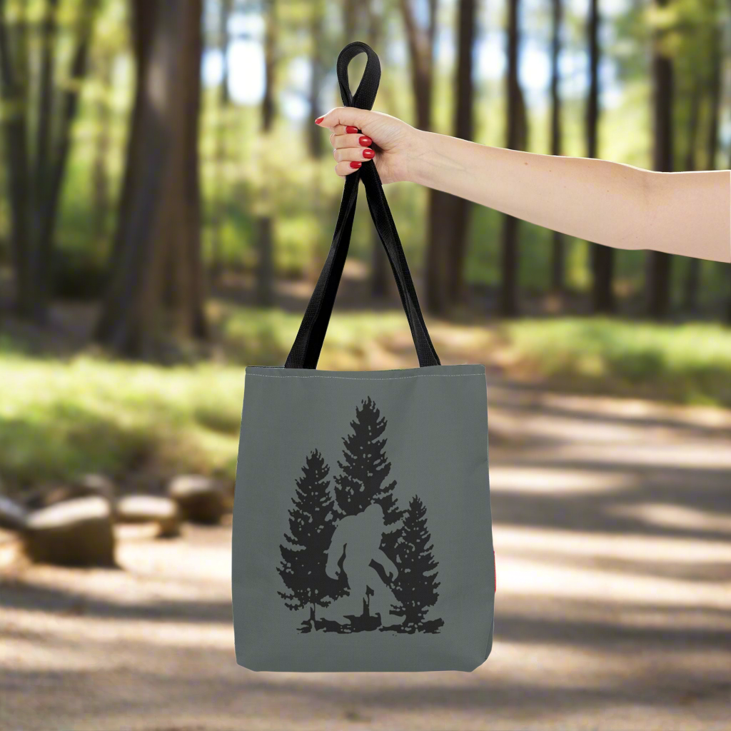 Bigfoot In The Woods - Tote Bag