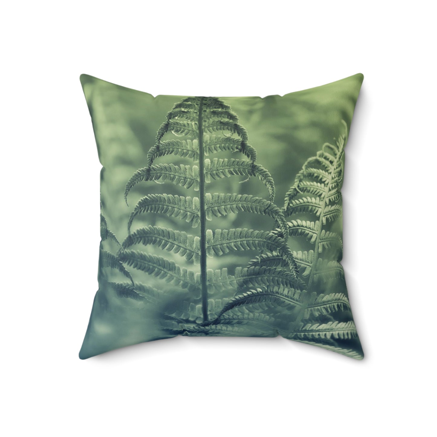 Fern Spun Polyester Square Pillow