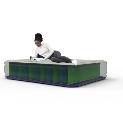 ® Maroon Tritech Airbed Twin 20" with Built-In AC Pump
