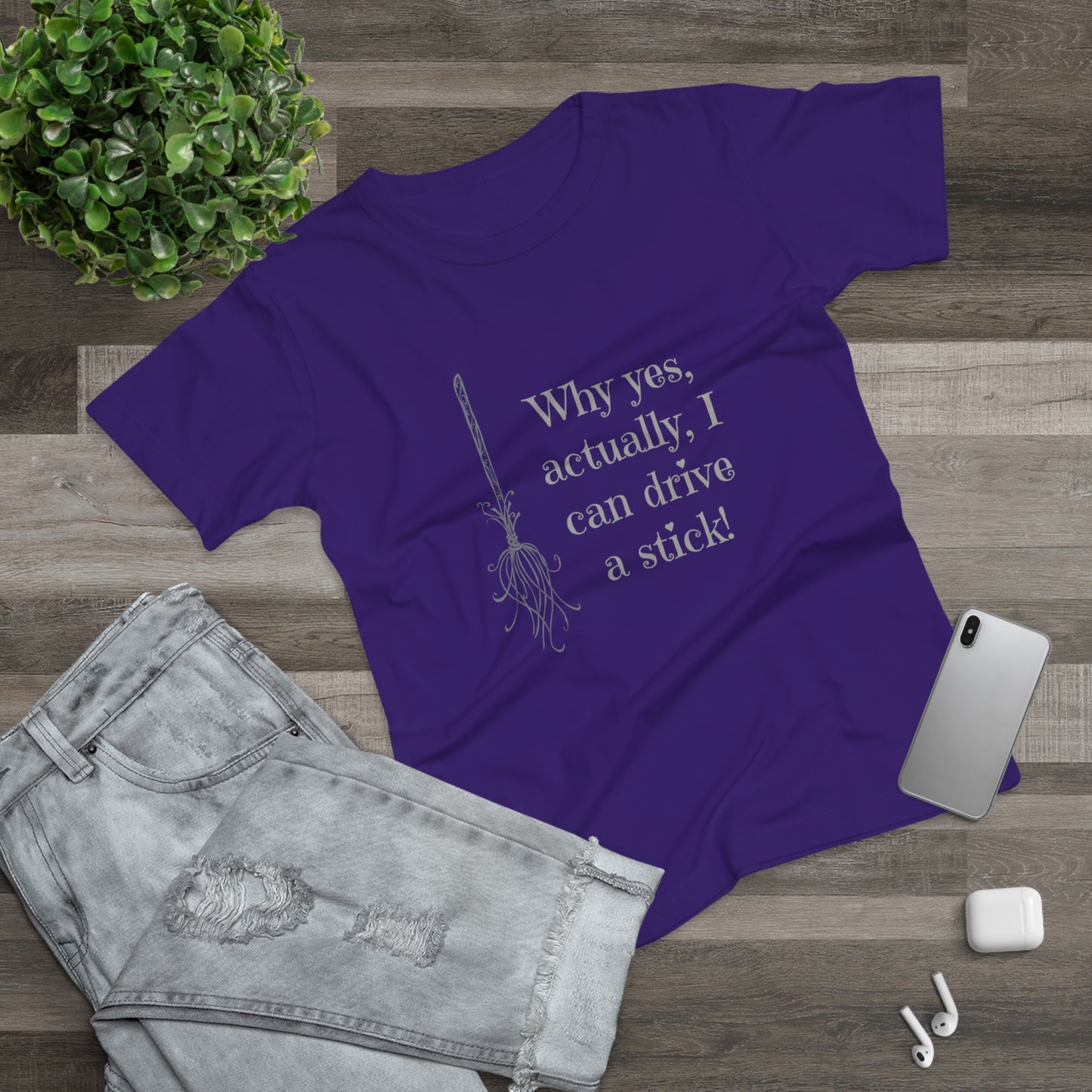 Why Yes I Can Drive Stick! -  Women's T-Shirt