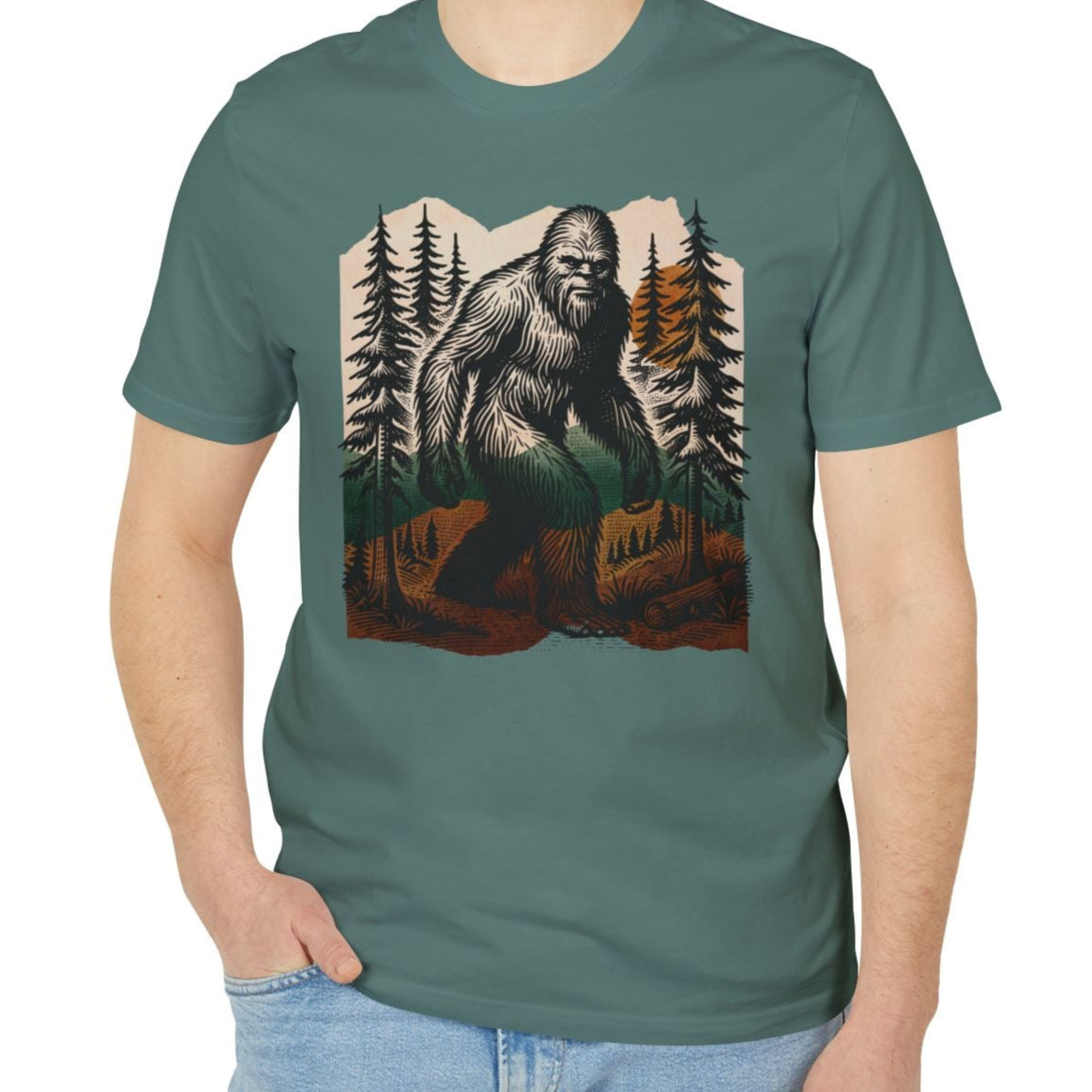 Bigfoot Hide and Seek T-shirt