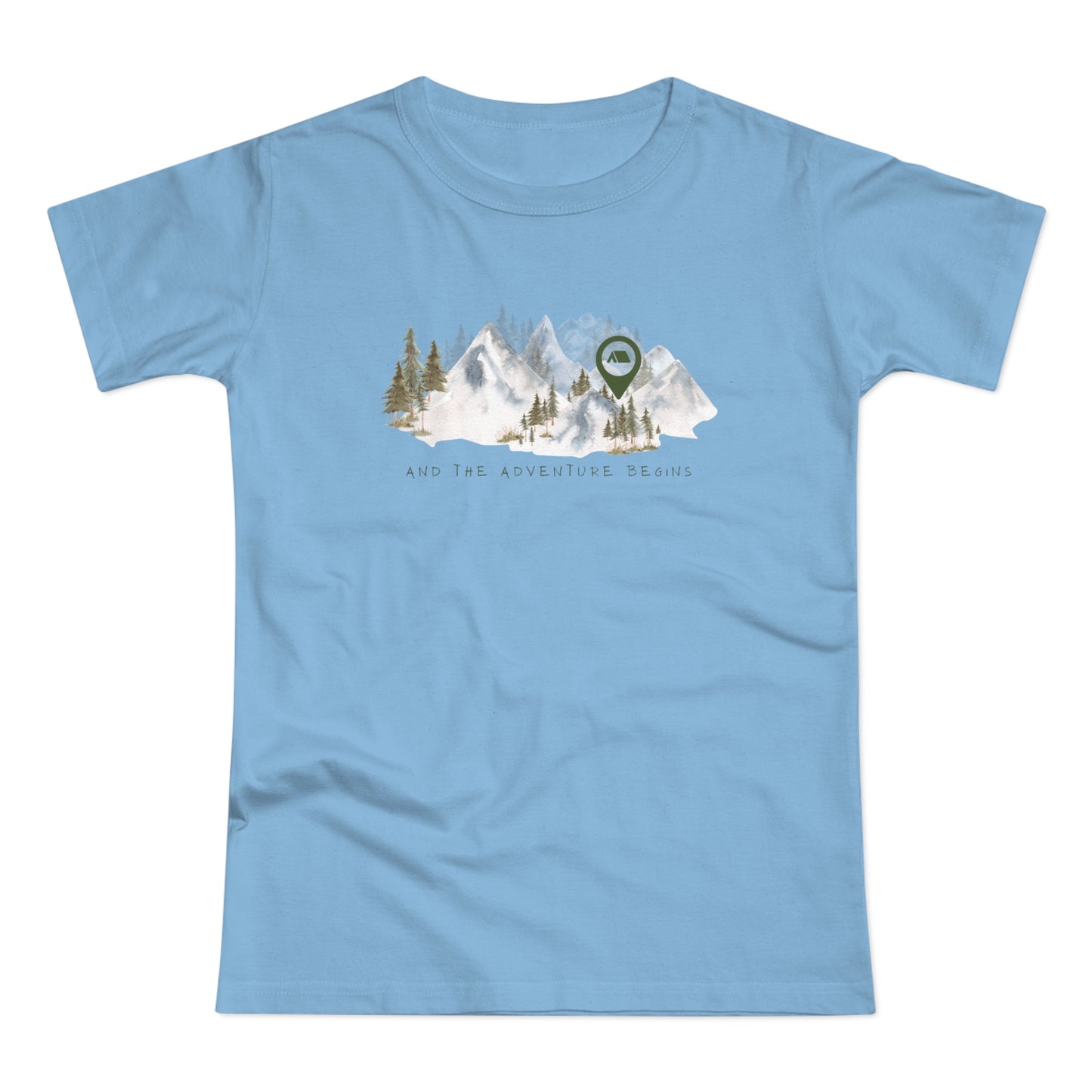 Adventure Begins - Women's T-shirt