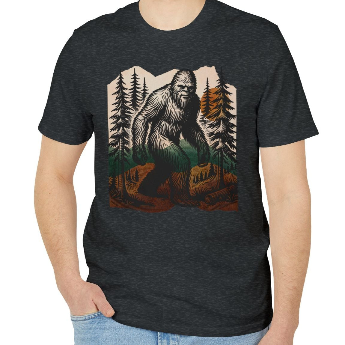Bigfoot Hide and Seek T-shirt