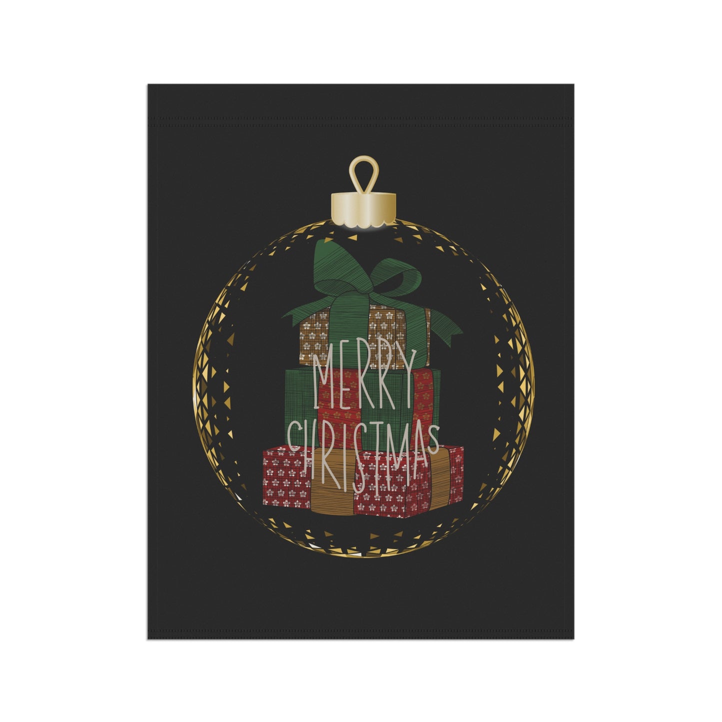 Merry Christmas Garden Banner