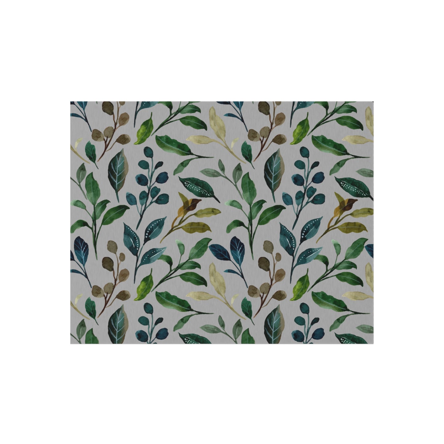 Green Leaves Outdoor Rug