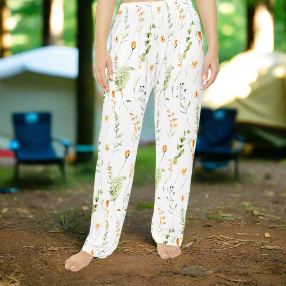 Daydream Flowers Women's Pajama Pants