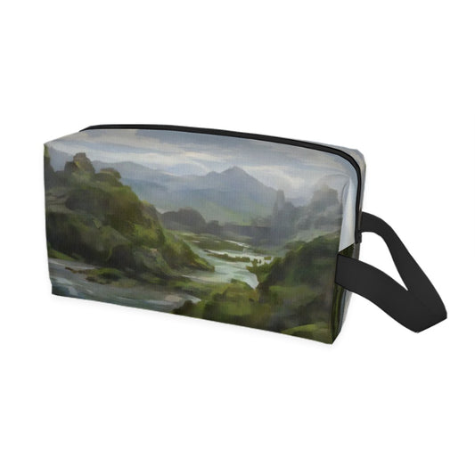 Painted Mountain Travel Toiletry Bag