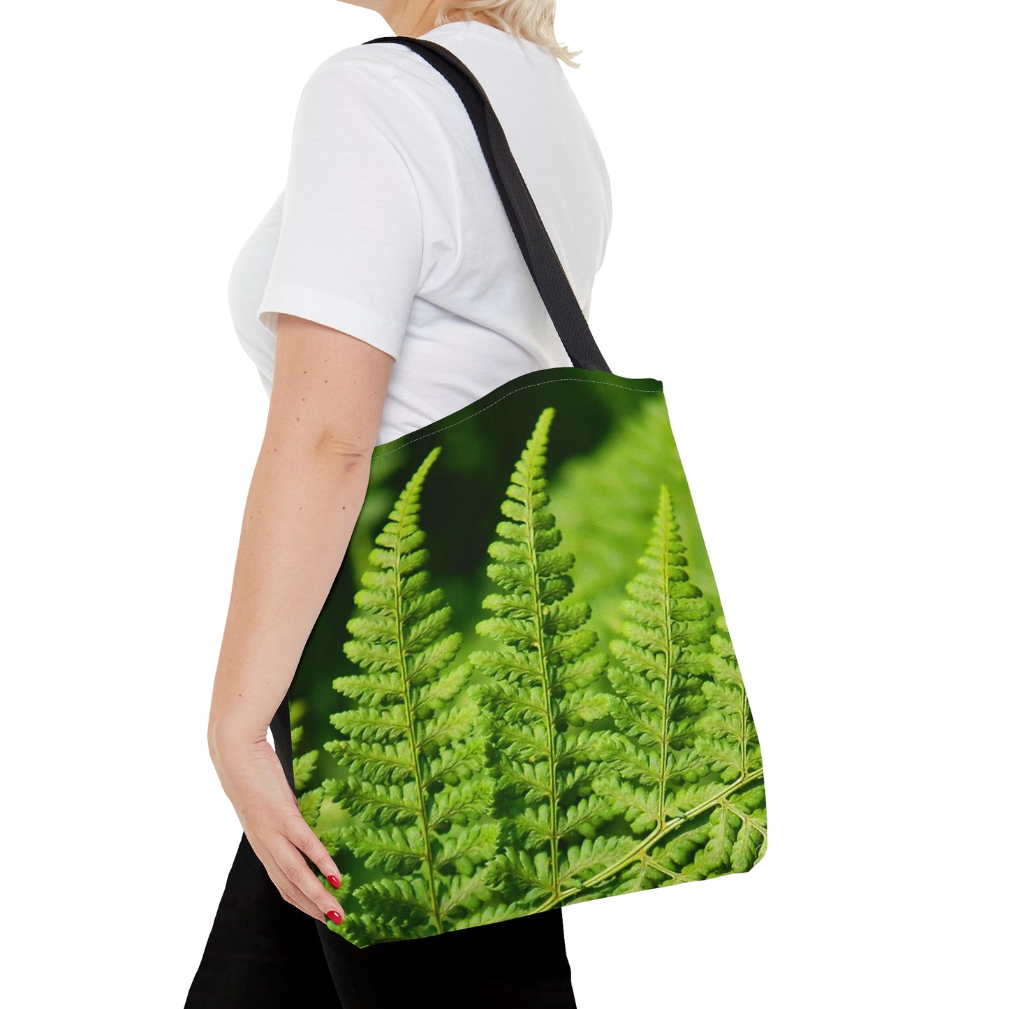 Green Fern Tote Bag